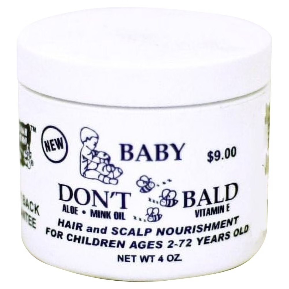 Baby Don't Be Bald Hair and Scalp Nourishment 4oz