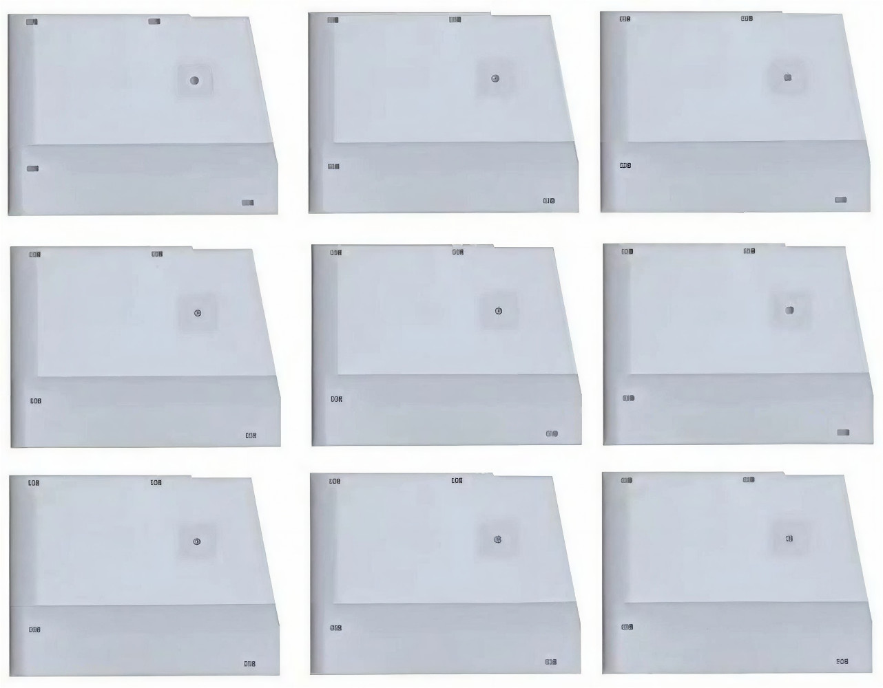 (9) DIXIE 2145 / 3561 / 5591 BEV MAX MACHINE 12oz/16oz CAN SHIMS  - NEW