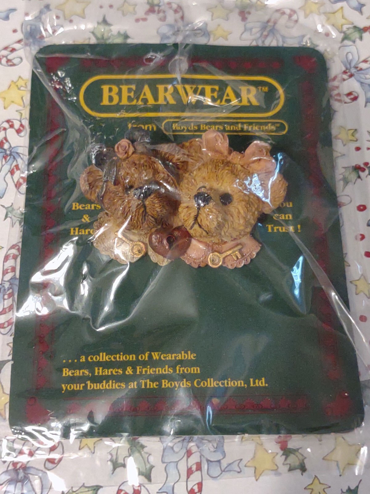 Boyd's Bears - Bearwear Pin Bailey & Becky Diary Secrets #26107