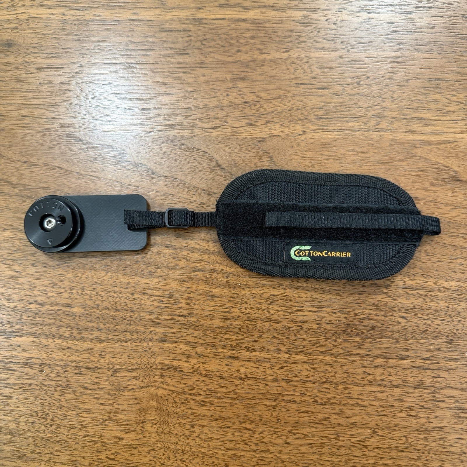Cotton Carrier Wrist Strap w/ Plate