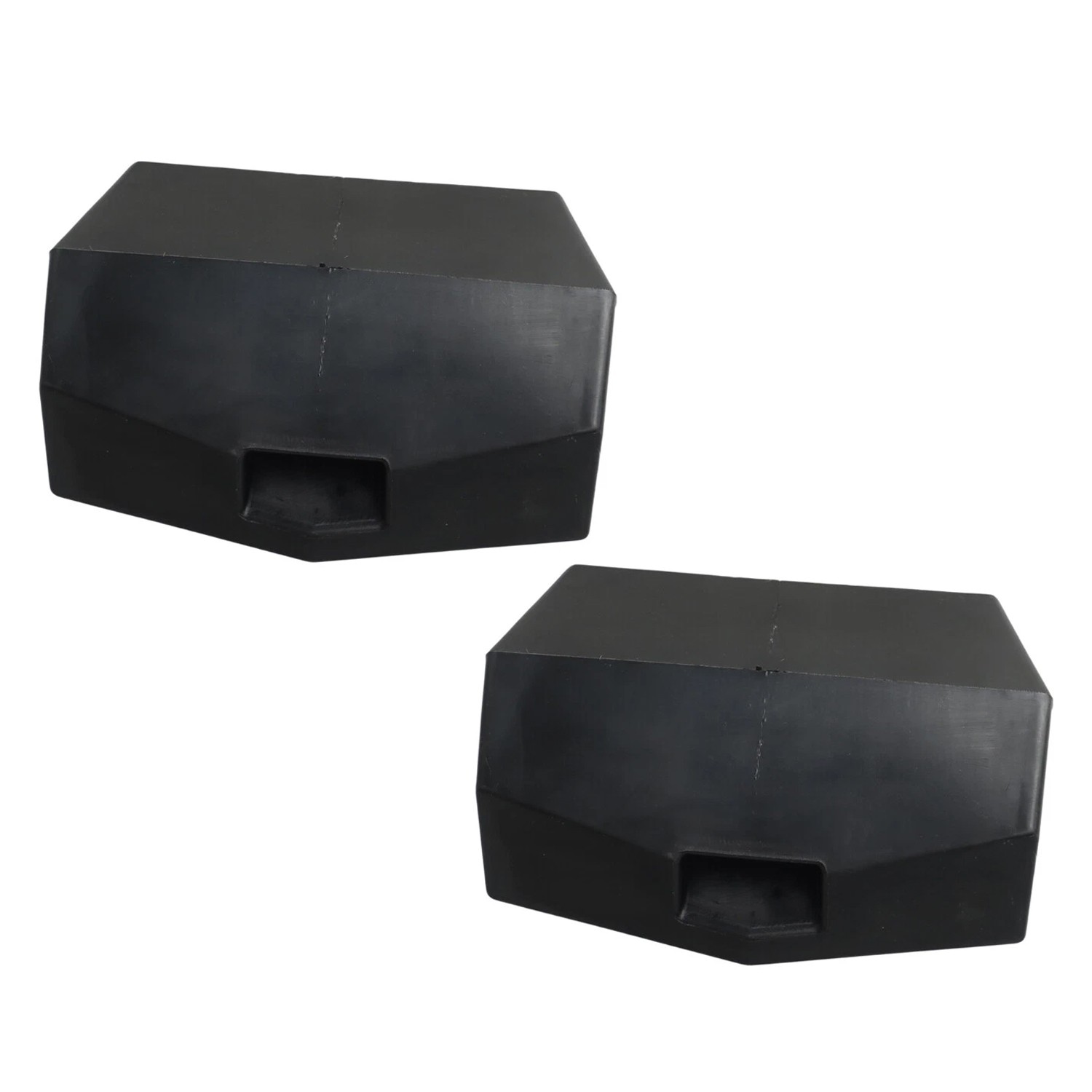 2x Hood Latch Bumper Support Black Rubber Fit for Peterbilt 579 L85-6082