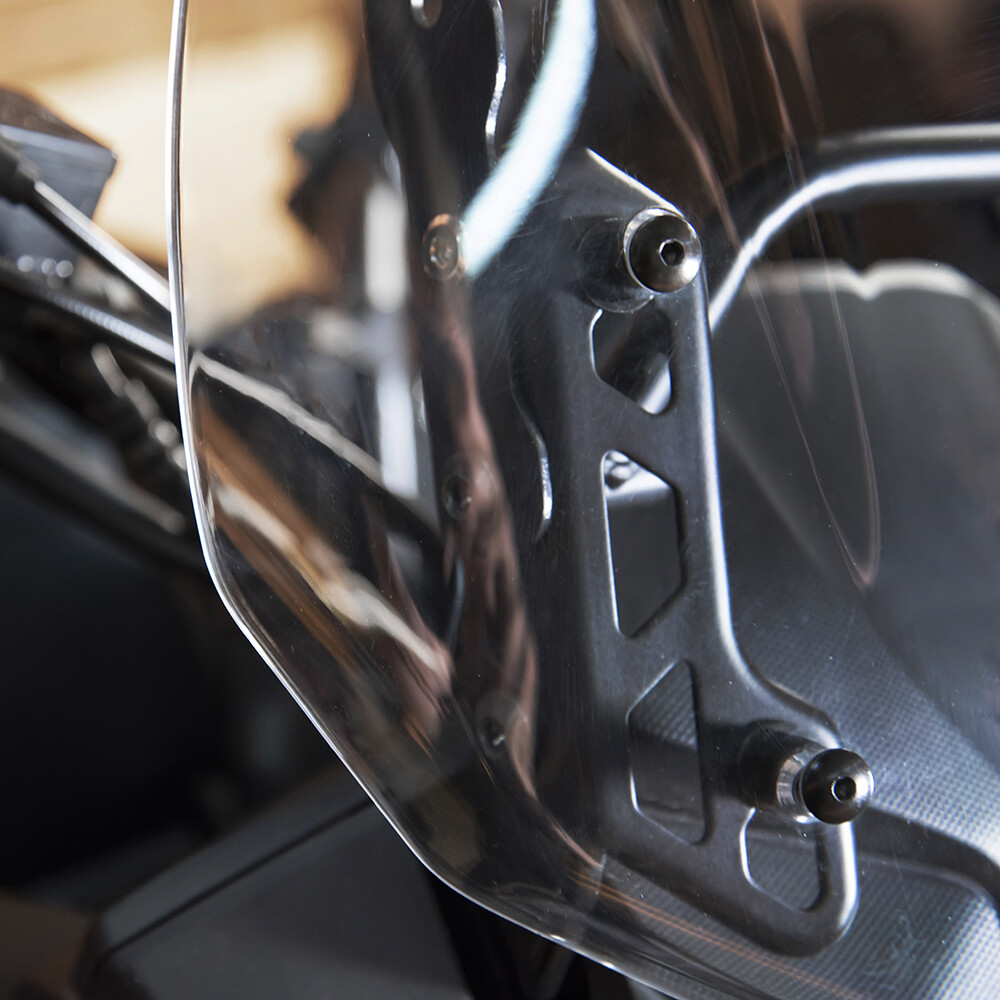 WOLFLINE Windshield for Honda CB500X 2013-2022 Deflector Windscreen Clear