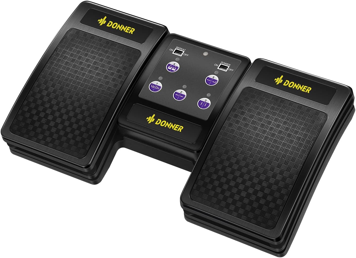 Donner Wireless Bluetooth Page Turner Pedal iPad Tablets Phone Foot Pedal Rech.