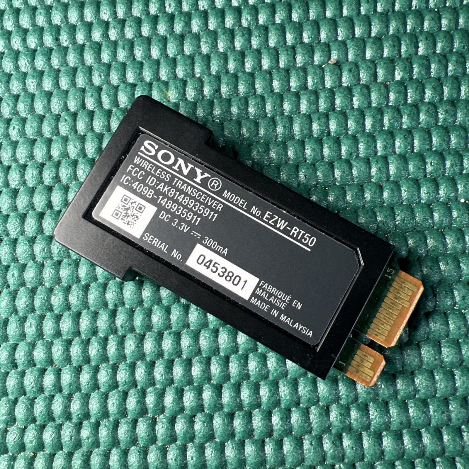 Sony Wireless Transceiver EZW-RT50 Card For BDV/HBD-E780W/E980W/T79/N790W System