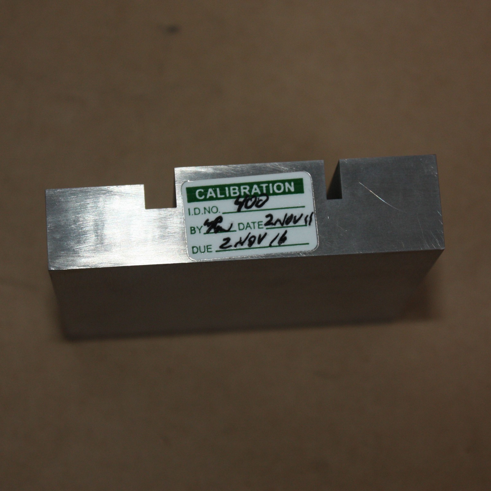 Origin Technologies Laser Gauge Gap Flush Calibration Block GFA-070-400 6mm 3mm