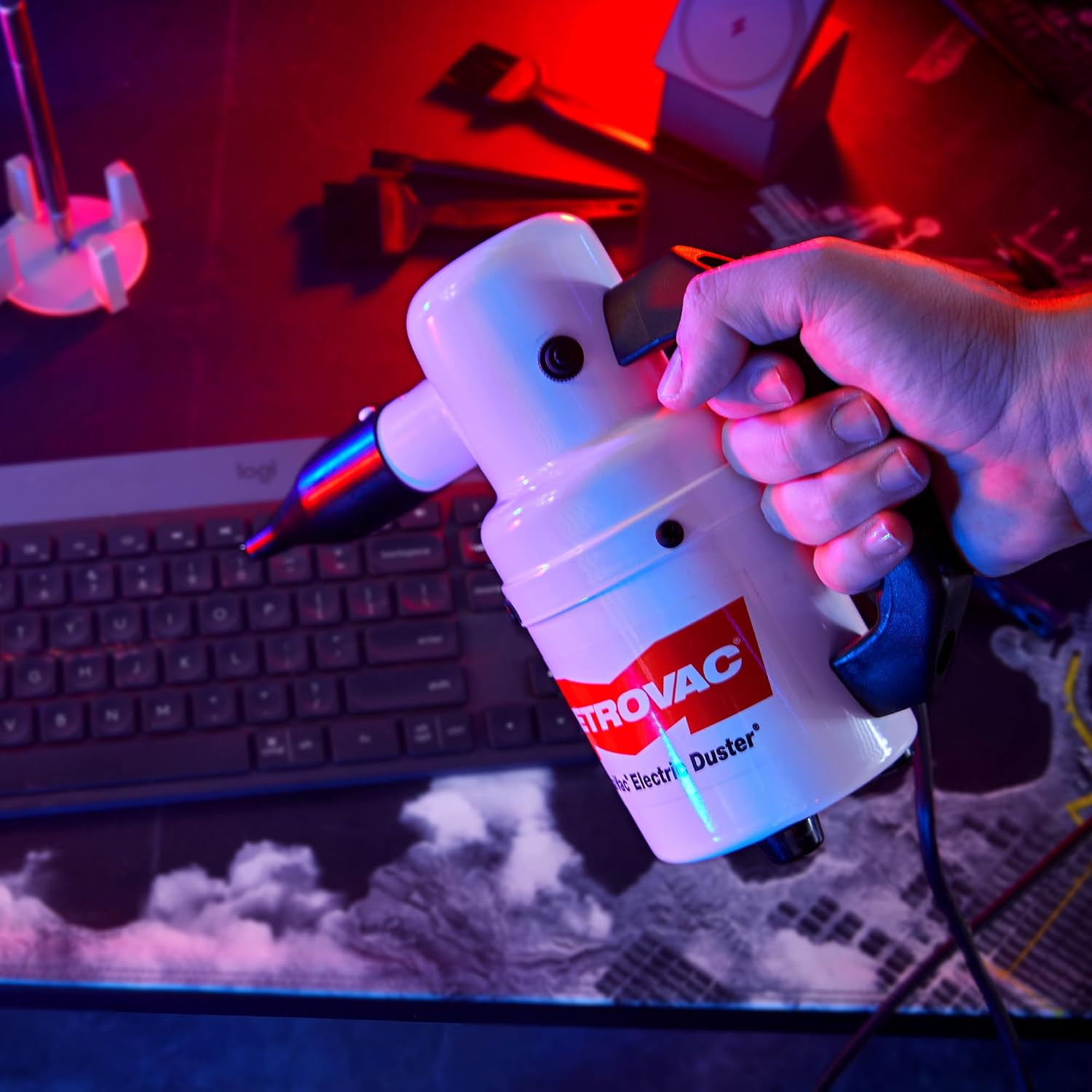 Datavac Computer Duster & Cleaner Super Powerful Electronic Dust Blower Environm