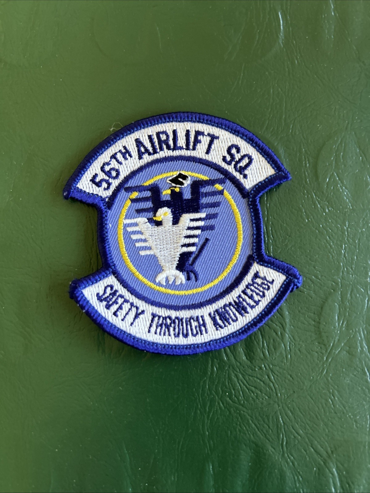 56th Airlift Squadron Patch Safety Through Knowledge