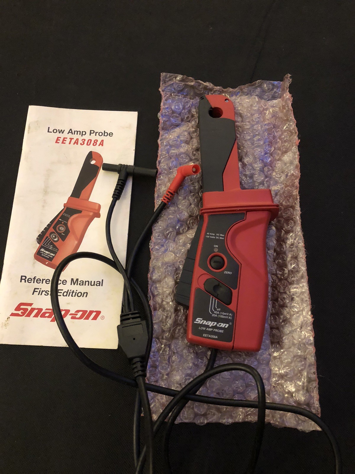 Snap-On Tools Low Amp Probe EETA308A Digital Multimeter
