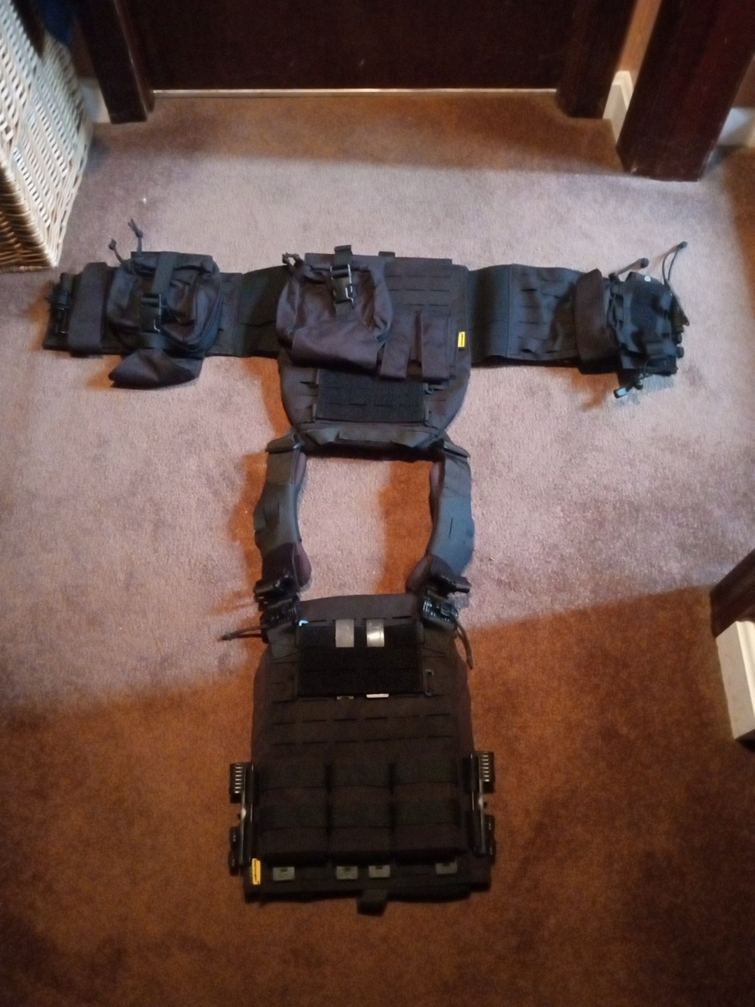 Emerson Gear Laser Cut First Spear Type Plate Carrier With Pouches