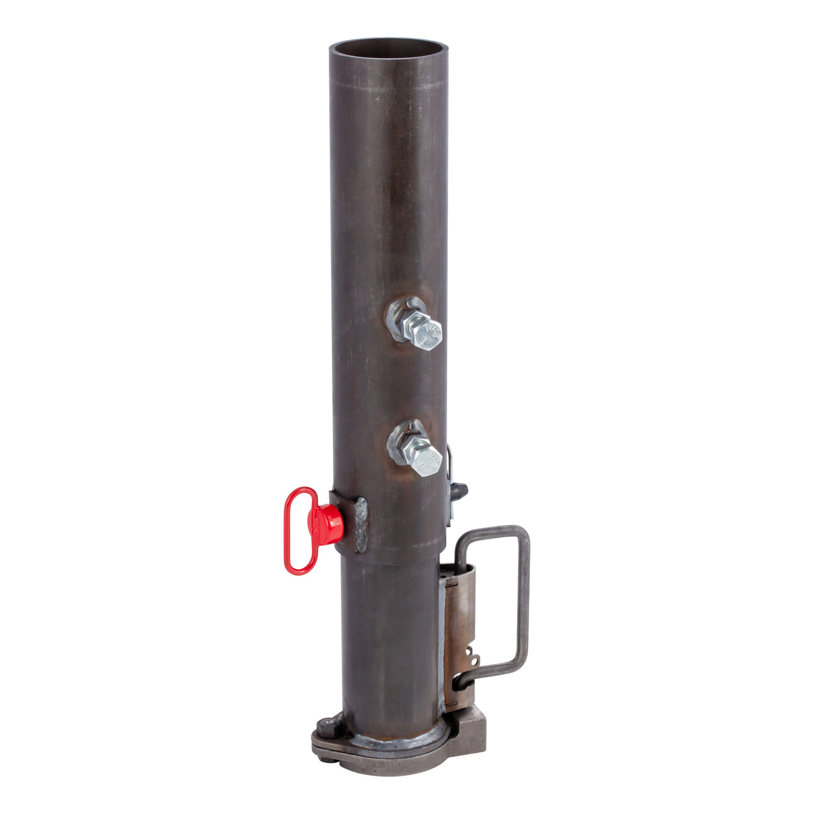 CURT  2-5/16in Adjustable Gooseneck Hitch Coupler, 30K, Round Tube, 25030