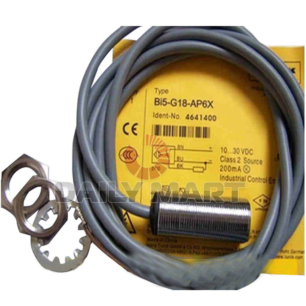New TURCK Photo-electric Sensor BI5-G18K-AP6X Proximity Switch Embeddable