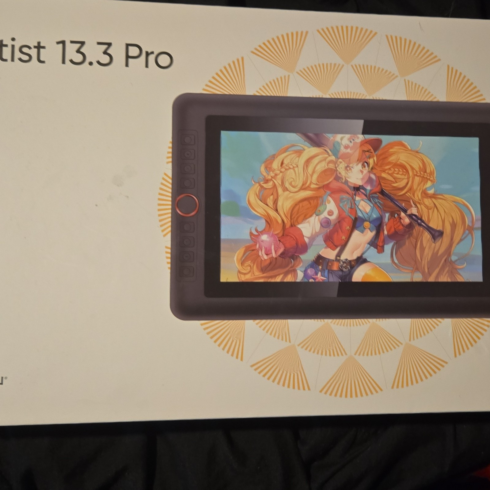 XP-PEN Artist 13.3 Pro Wired Graphics Drawing Tablet Display w/ Stylus Stand
