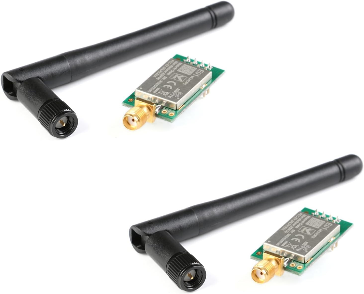 2Pcs E01-ML01DP5 Wireless Transmission Module Nrf24L01P+Pa+Lna 2.4G Wireless Tra