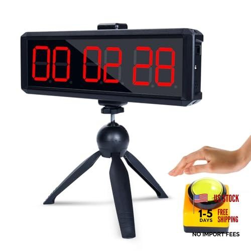 Large Stopwatch with Start/Stop Button、LED Digital Timer with 1.5 Red