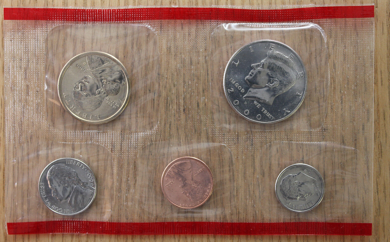 2000 U.S. Mint Set - Uncirculated Coins - 20-Coin Set - P & D