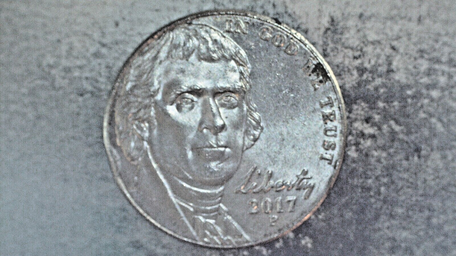 2017P Jefferson Nickel (errors)