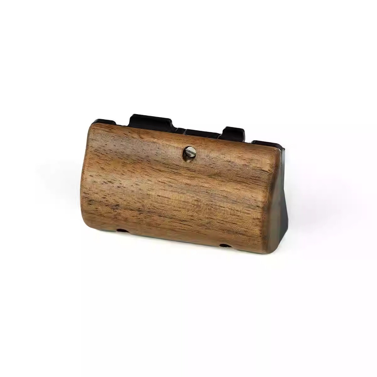 Handcrafted wooden camera grip for Pentax 17, camera handle