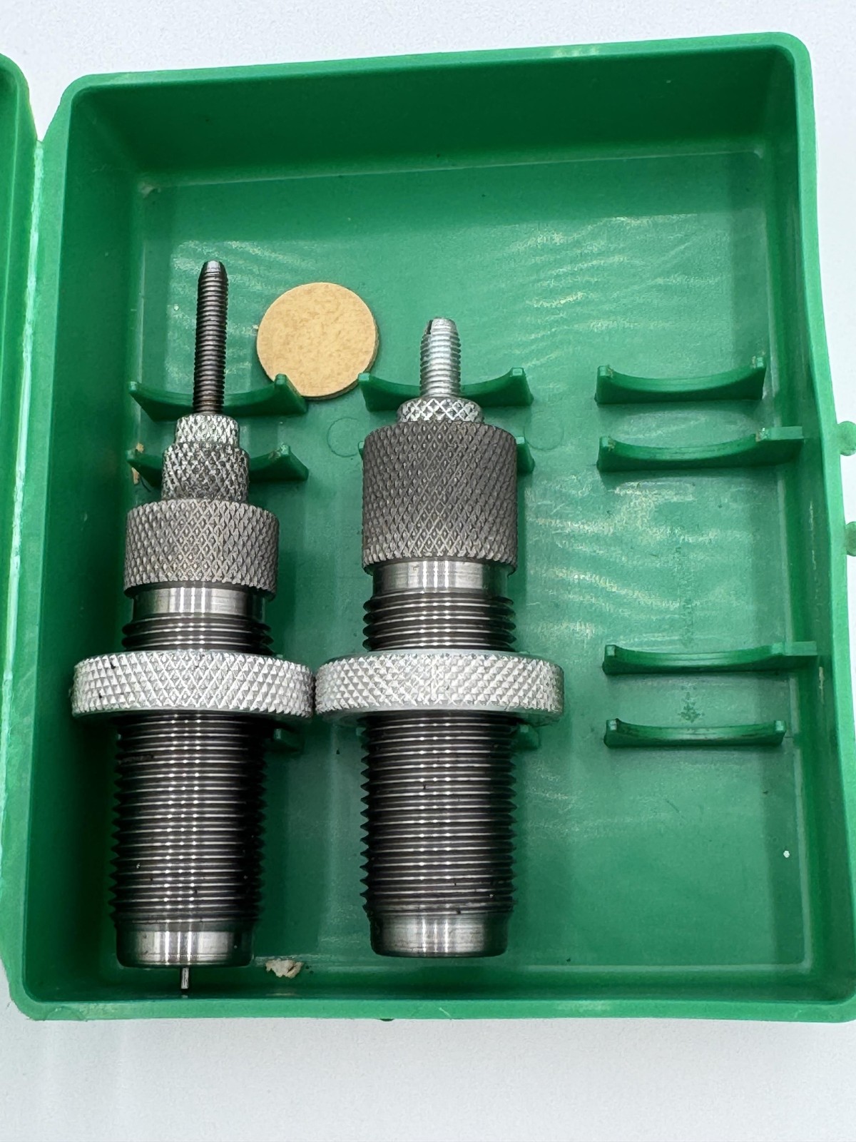 VINTAGE RCBS RELOADING DIES 2-DIE FULL LENGTH .222 REMINGTON GROUP A 10901 1977