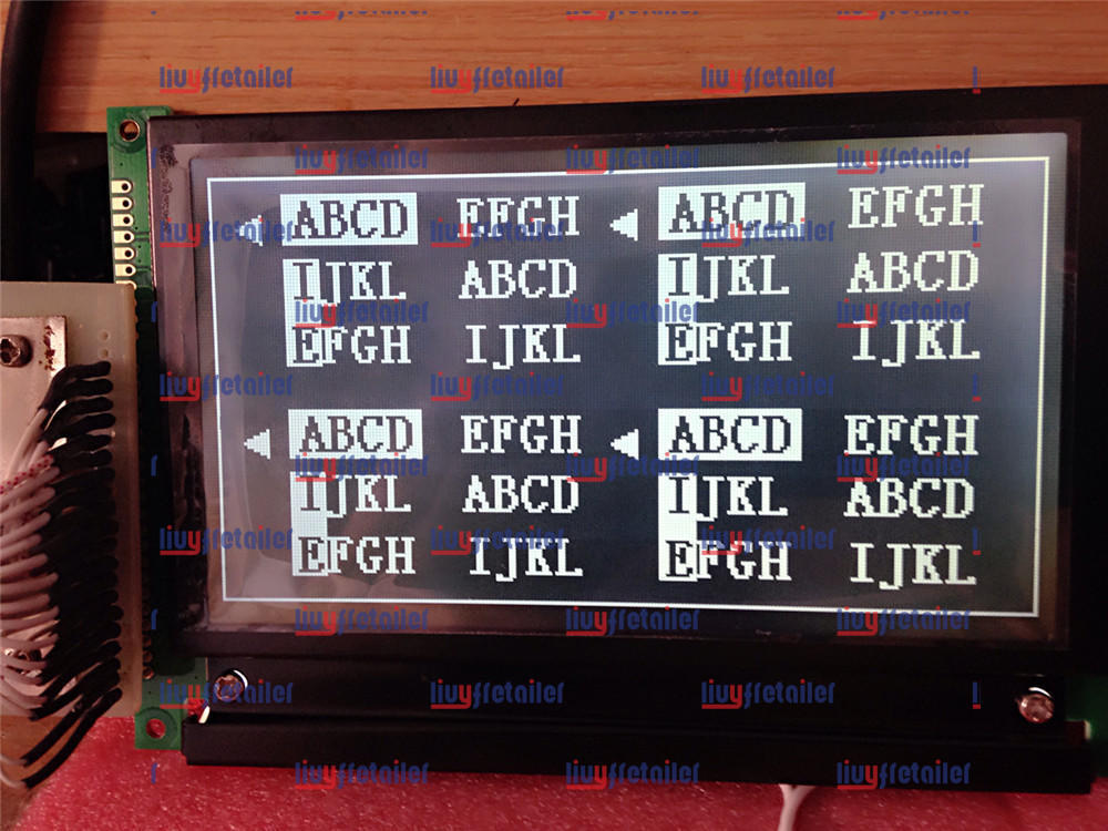 For Compatible Black 5.7" LCD Screen Display Hitachi LMG7420PLFC-X LMG7420PLFC
