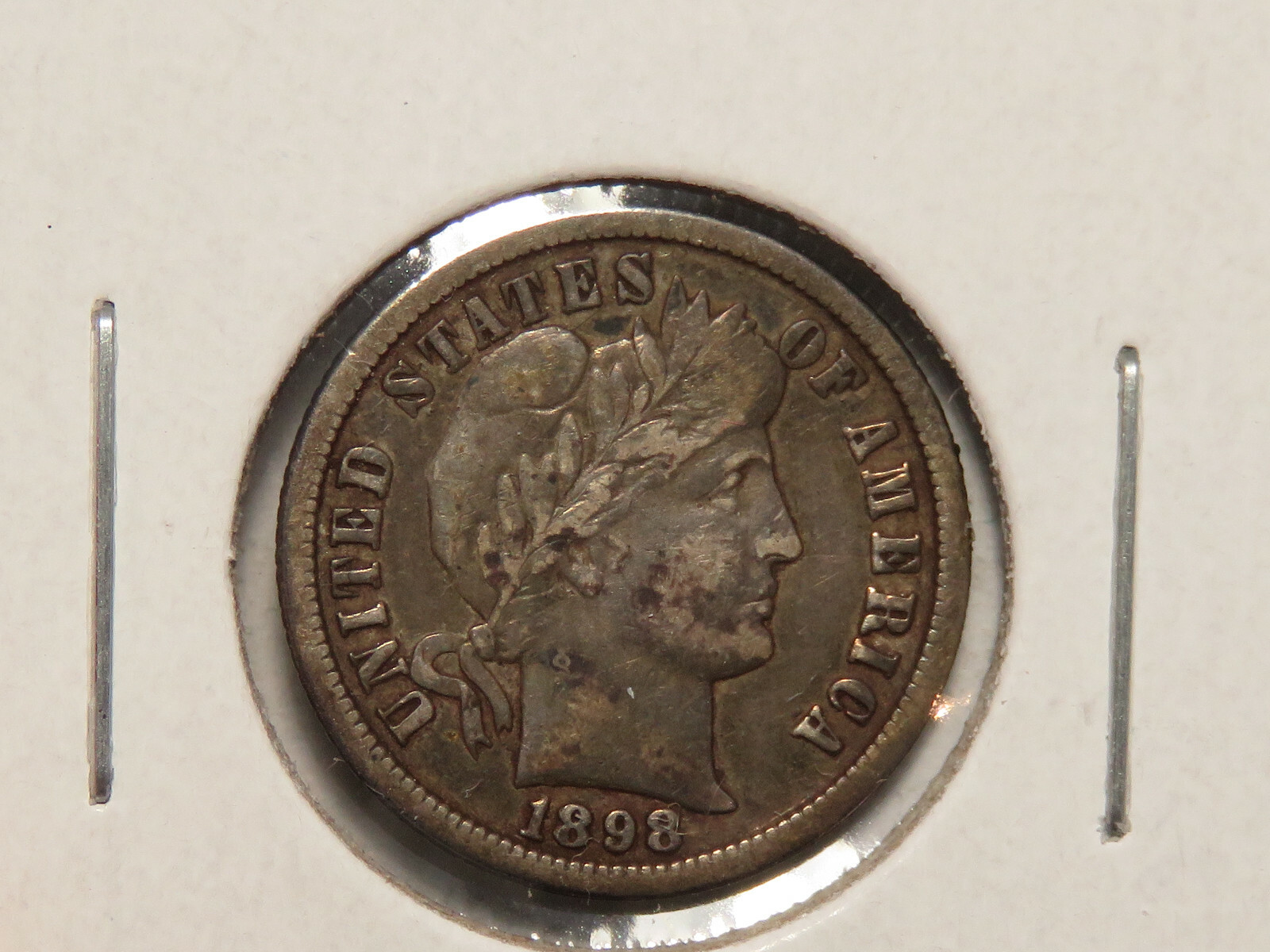 1898-O Barber Dime, VF
