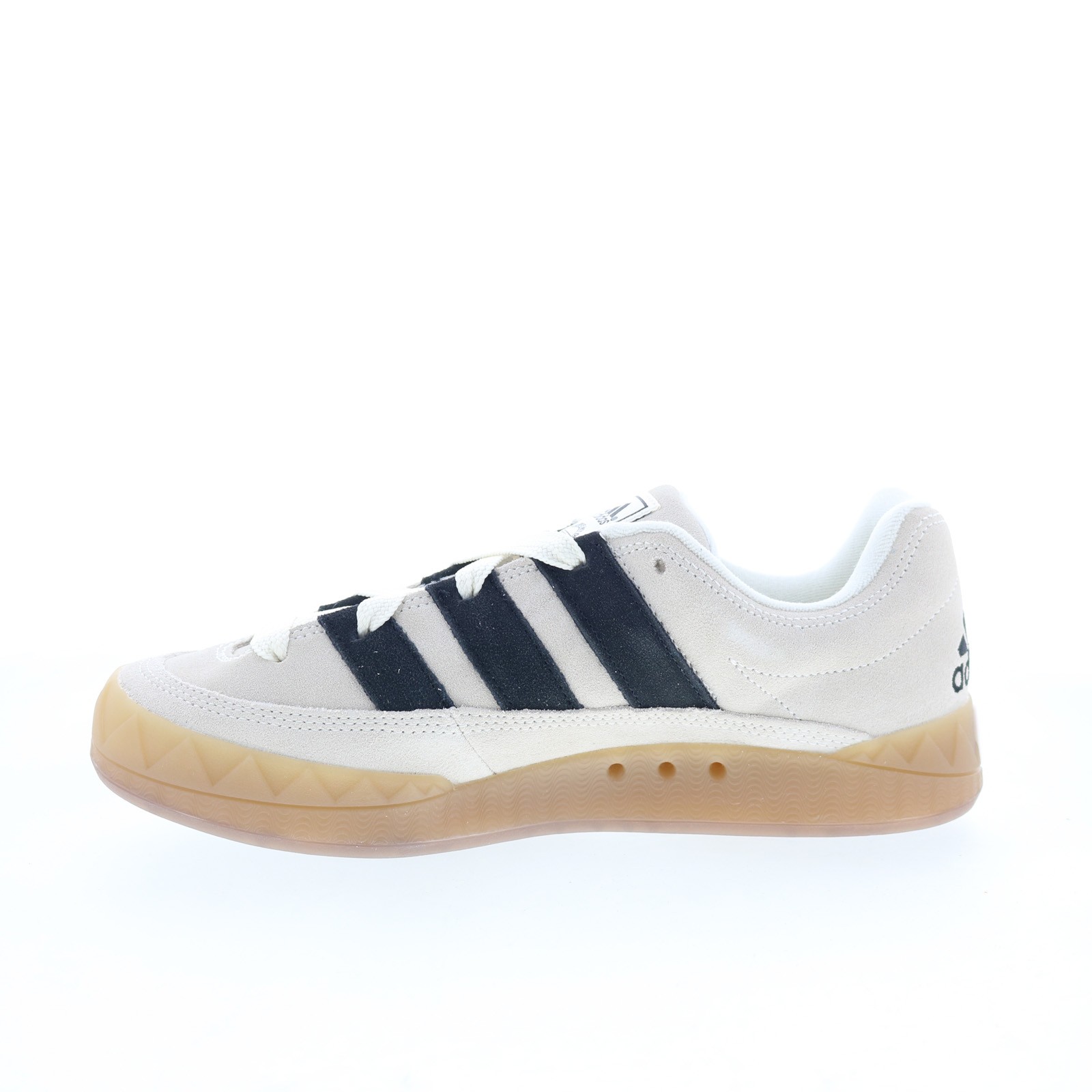Adidas Adimatic IE2226 Mens Gray Suede Lace Up Lifestyle Sneakers Shoes