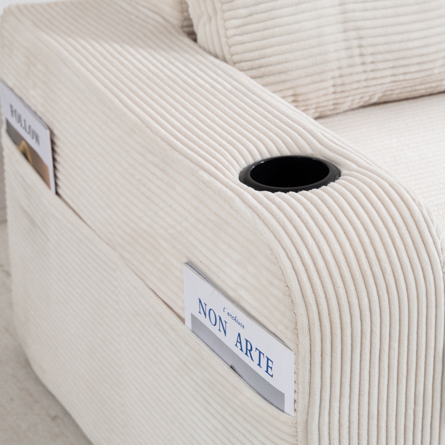 Convertible Floor Sofa Bed Futon Foldable Mattress No Assembly for Apartment
