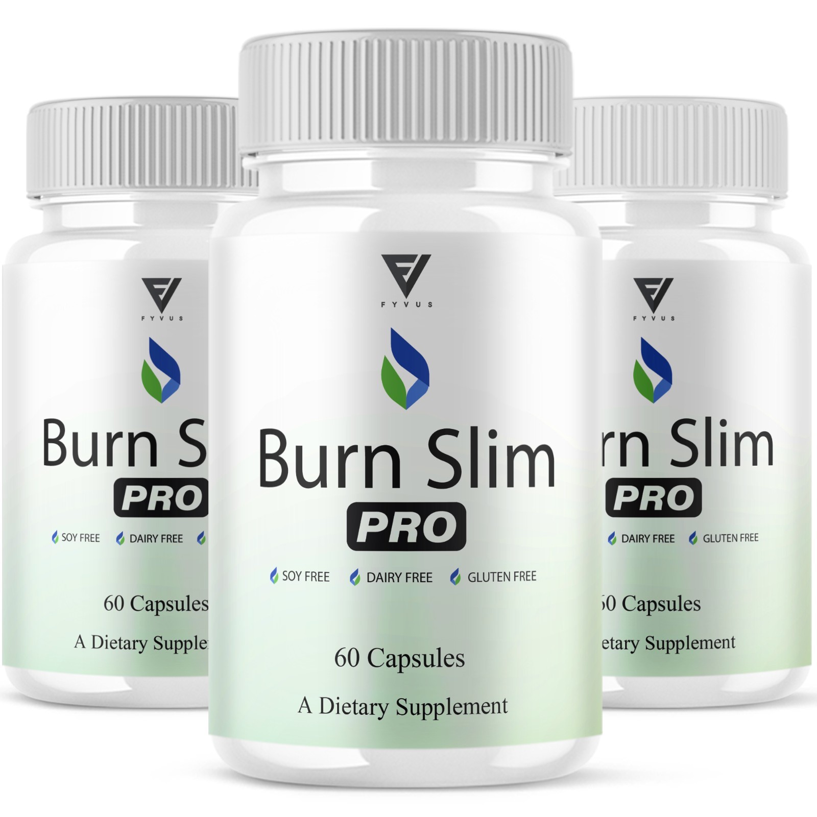 (3 Pack) Burn Slim Weight Management, BurnSlim Pro Support Pills (180 Capsules)