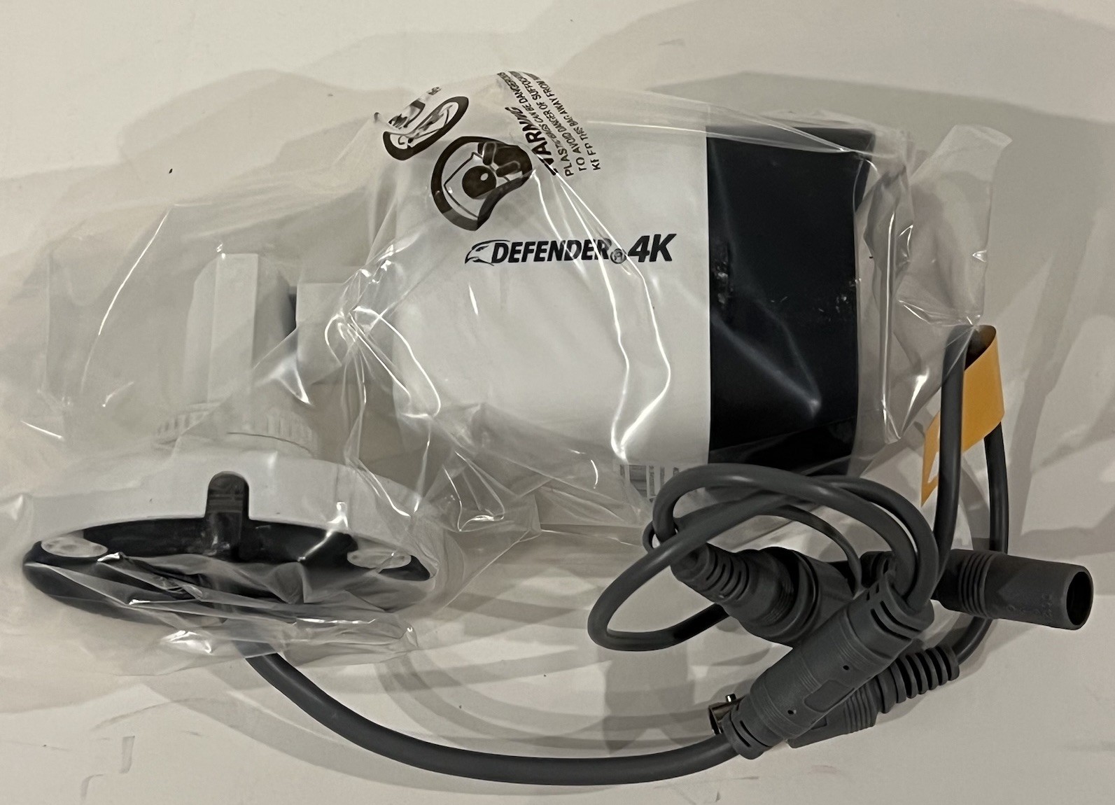 Defender 4K Ultra HD 3.6mm Add-on Wired Security Camera, Cable - 4KCB1V2