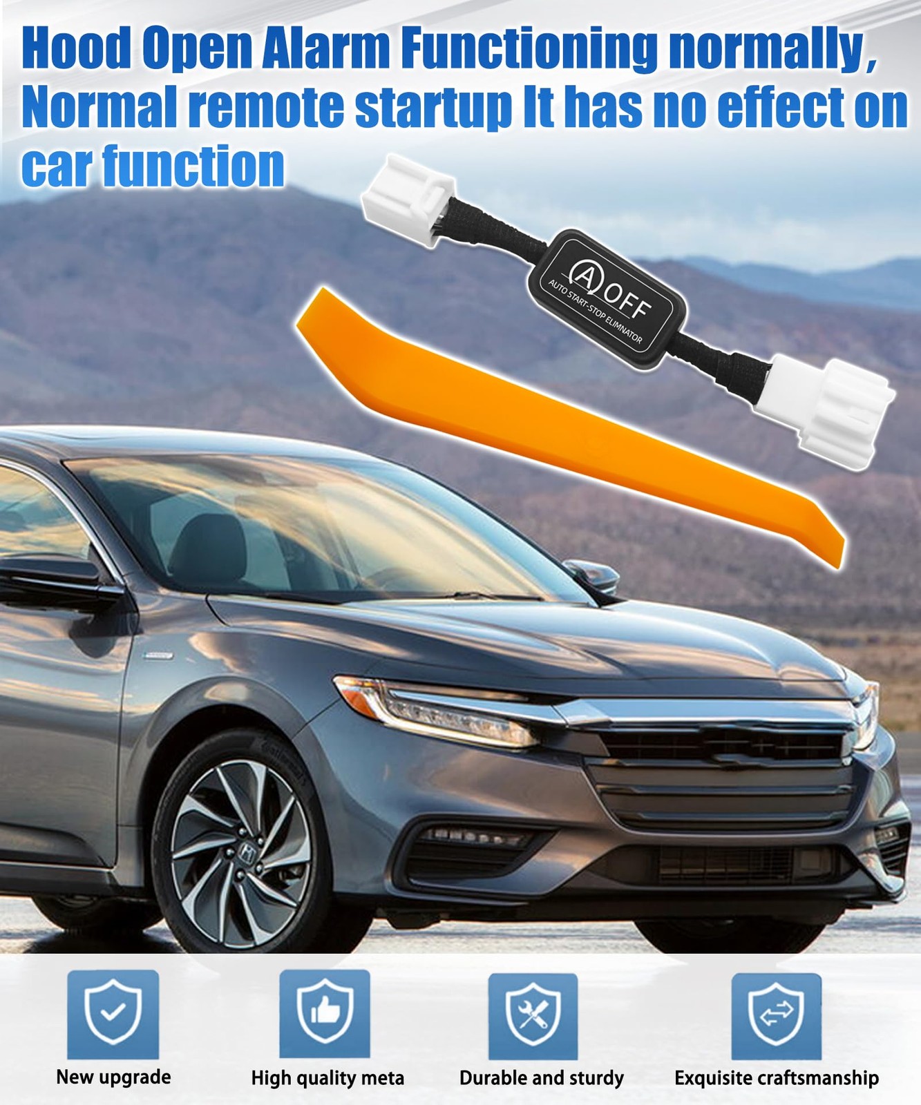 Auto Idle Stop Start Eliminator Disable Compatible with Honda Ridgeline Passp...