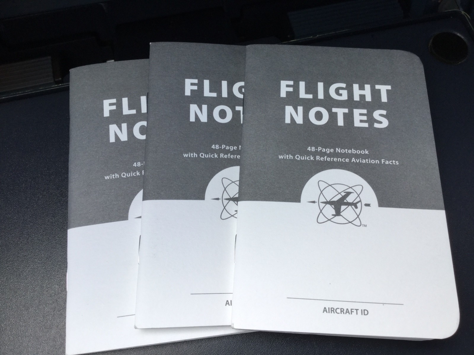 FLIGHT NOTES by ASA, AVIATORS QUICK REFERENCE & POCKET PAD 3 Pack ASA-FLT-NOTES