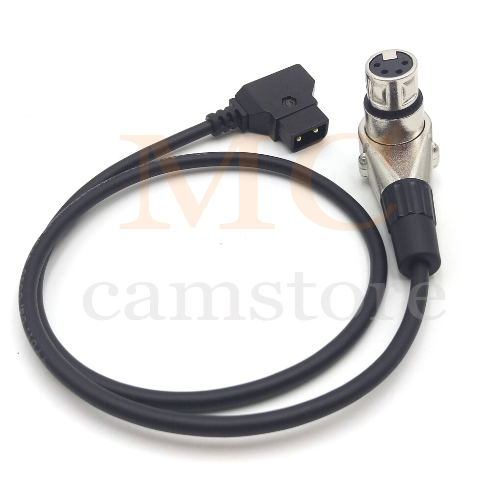 D-Tap to XLR 4pin ，for SONY F5/ F55 Power Cable 20 in