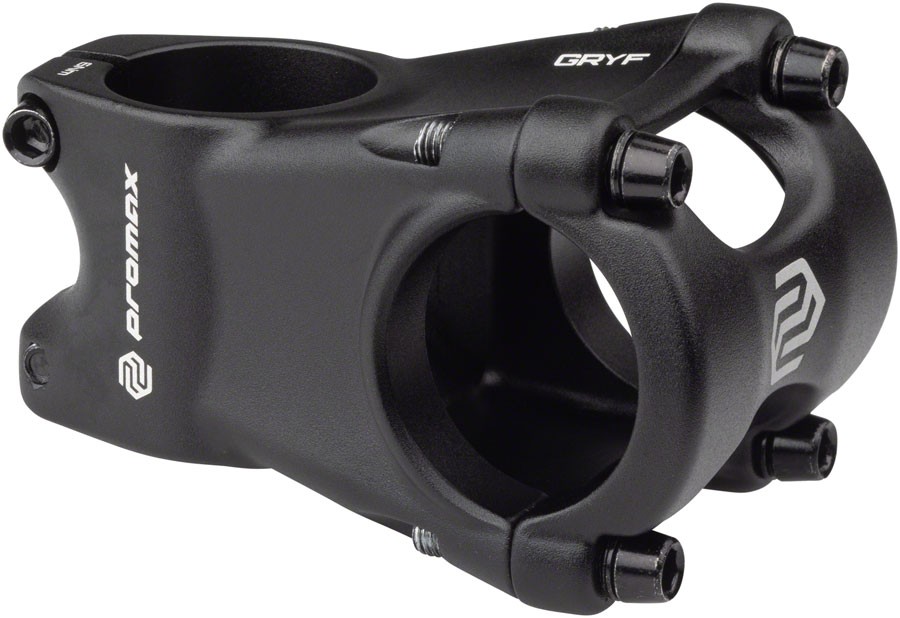 Promax Gryf 31.8mm MTB Stem, Length 45mm, 1-1/8" Threadless Black