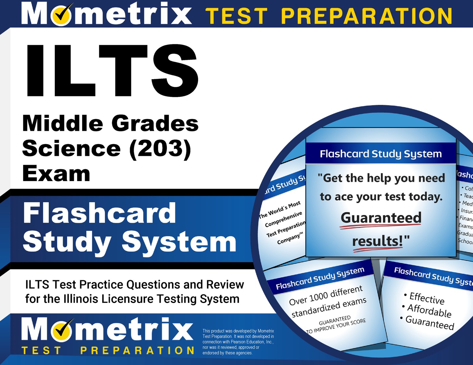 ILTS Middle Grades Science (203) Exam Flashcard Study System