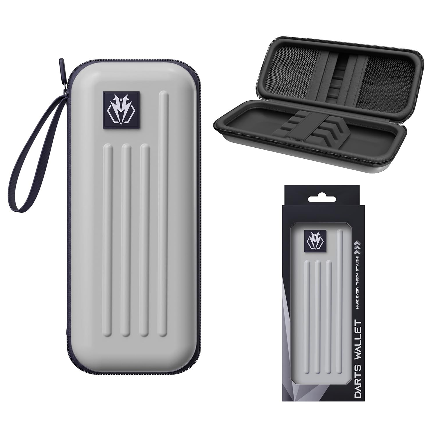 Dart Case,Darts Carrying Case Holds 3 Darts and Extra Accessories,Built-In St...