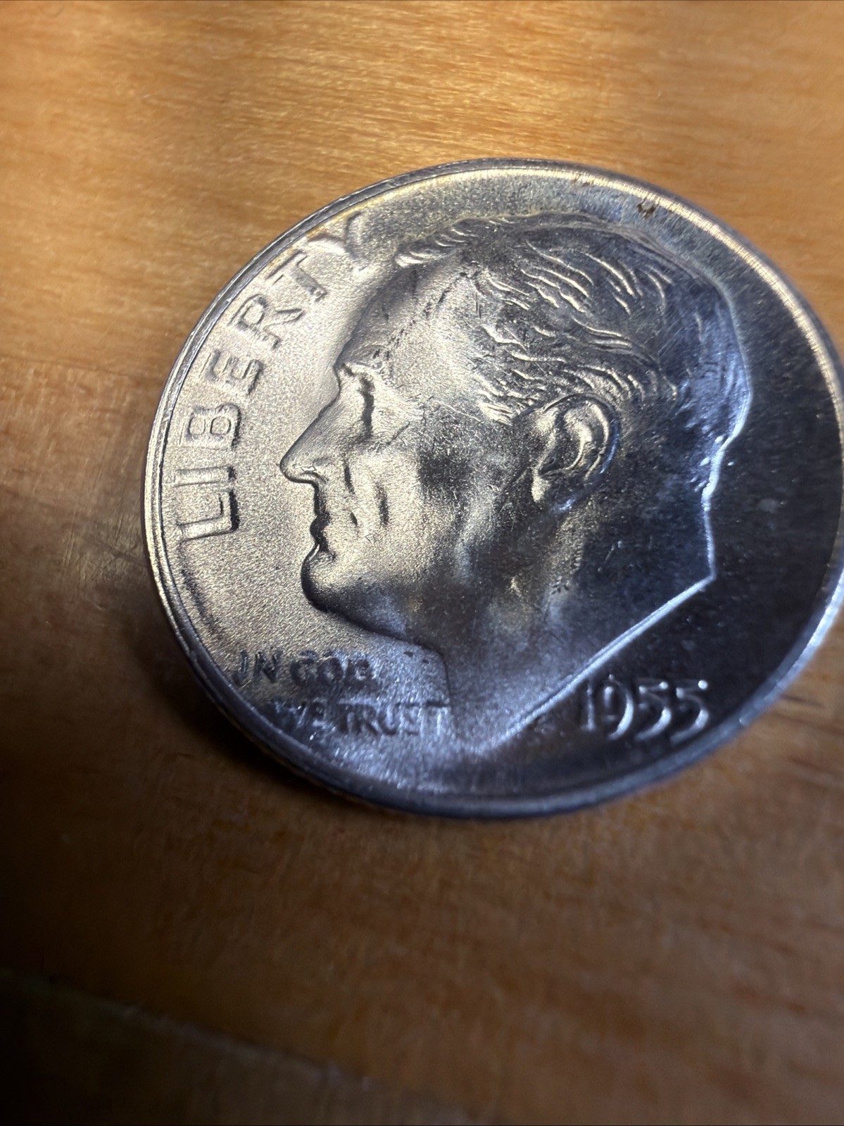 1955-S 10¢ Roosevelt Dime Gem BU UNC - Free Shipping - NB2