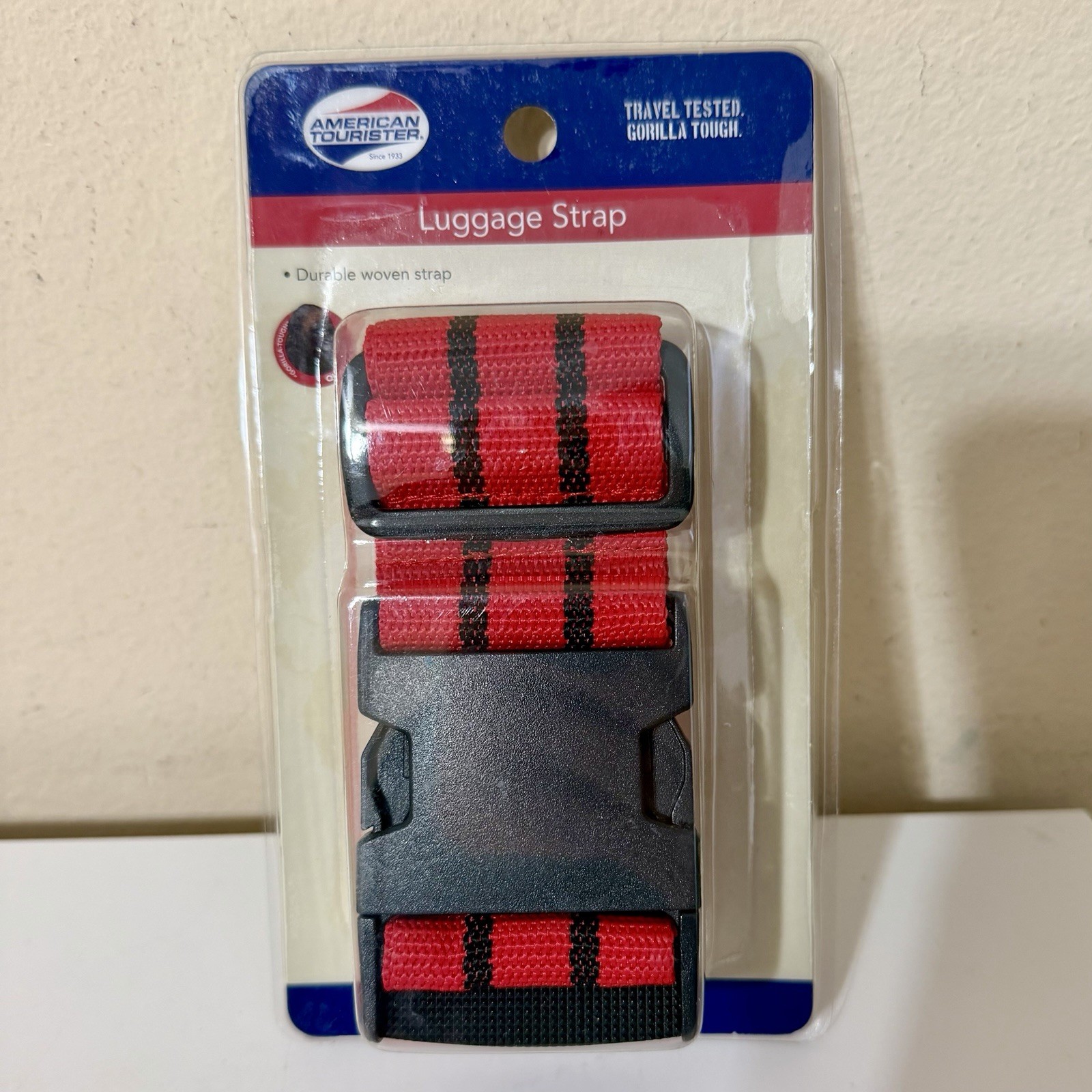 American Tourister Luggage Strap NEW Durable Woven Buckle 72” Gorilla Tough
