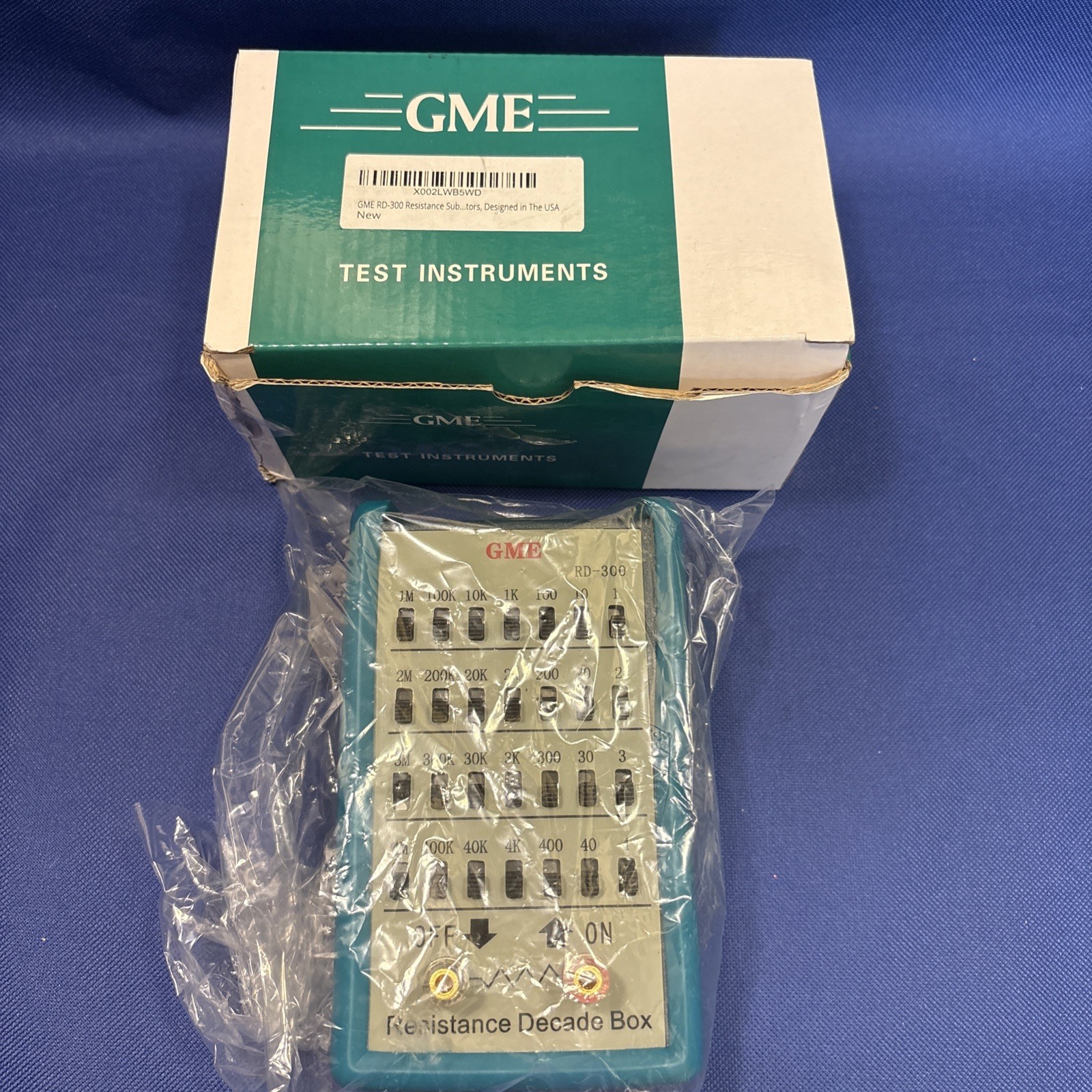 GME Capacitance Decade Box Capacitor Substitution ✔ 100pF~11,111uF  New In Box