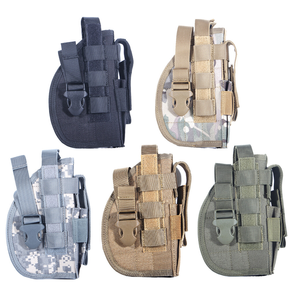 Drop Leg Pistol Gun Holster Military Tactical Thigh Pistol Bag Right Hand