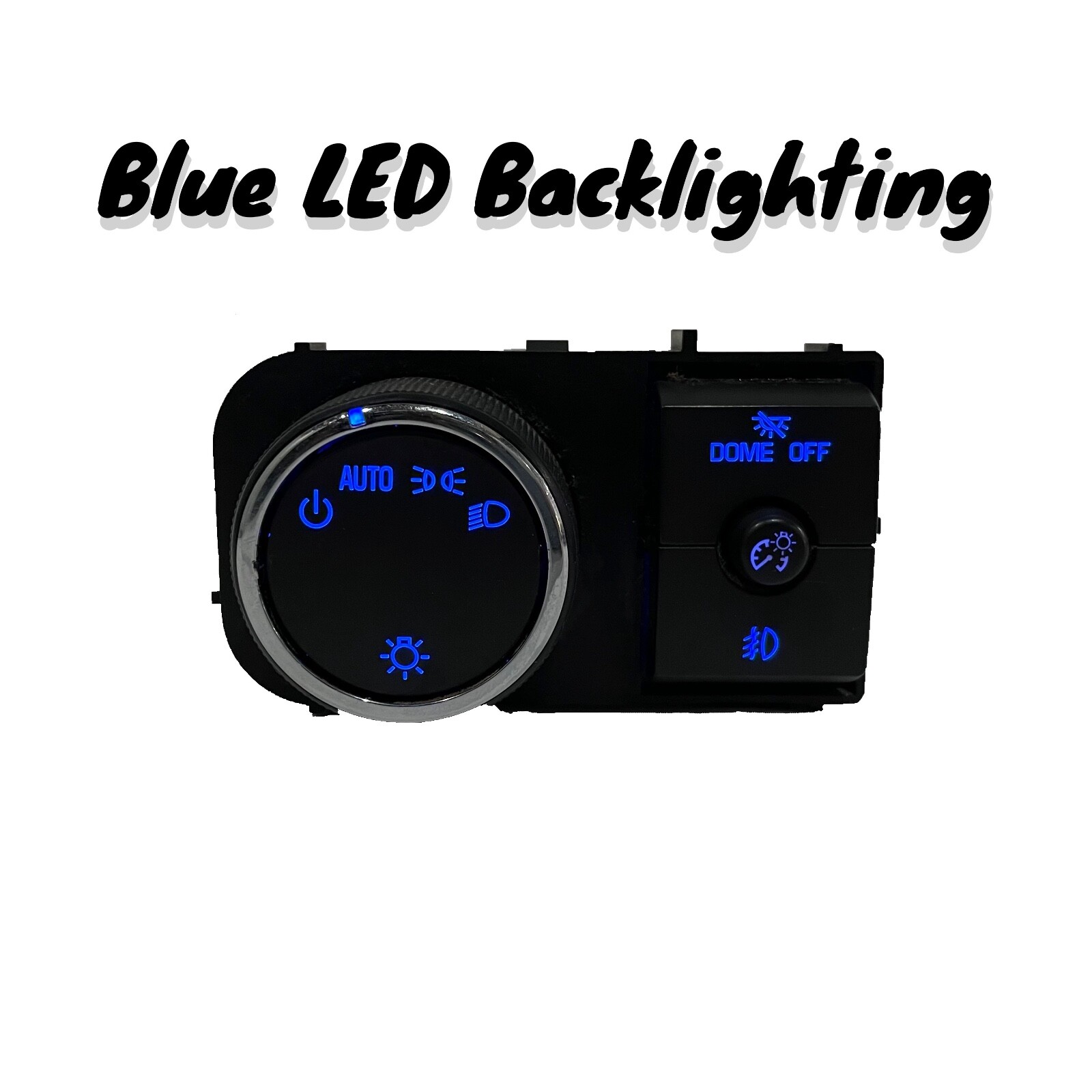 2007-13 Silverado Sierra Headlight Switch NEW - BLUE LED