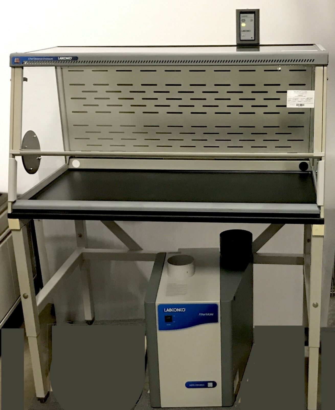 Labconco 4 ft. Xpert Balance Enclosure  /Stand/Options/ FilterMate 6 Mo. Wrty