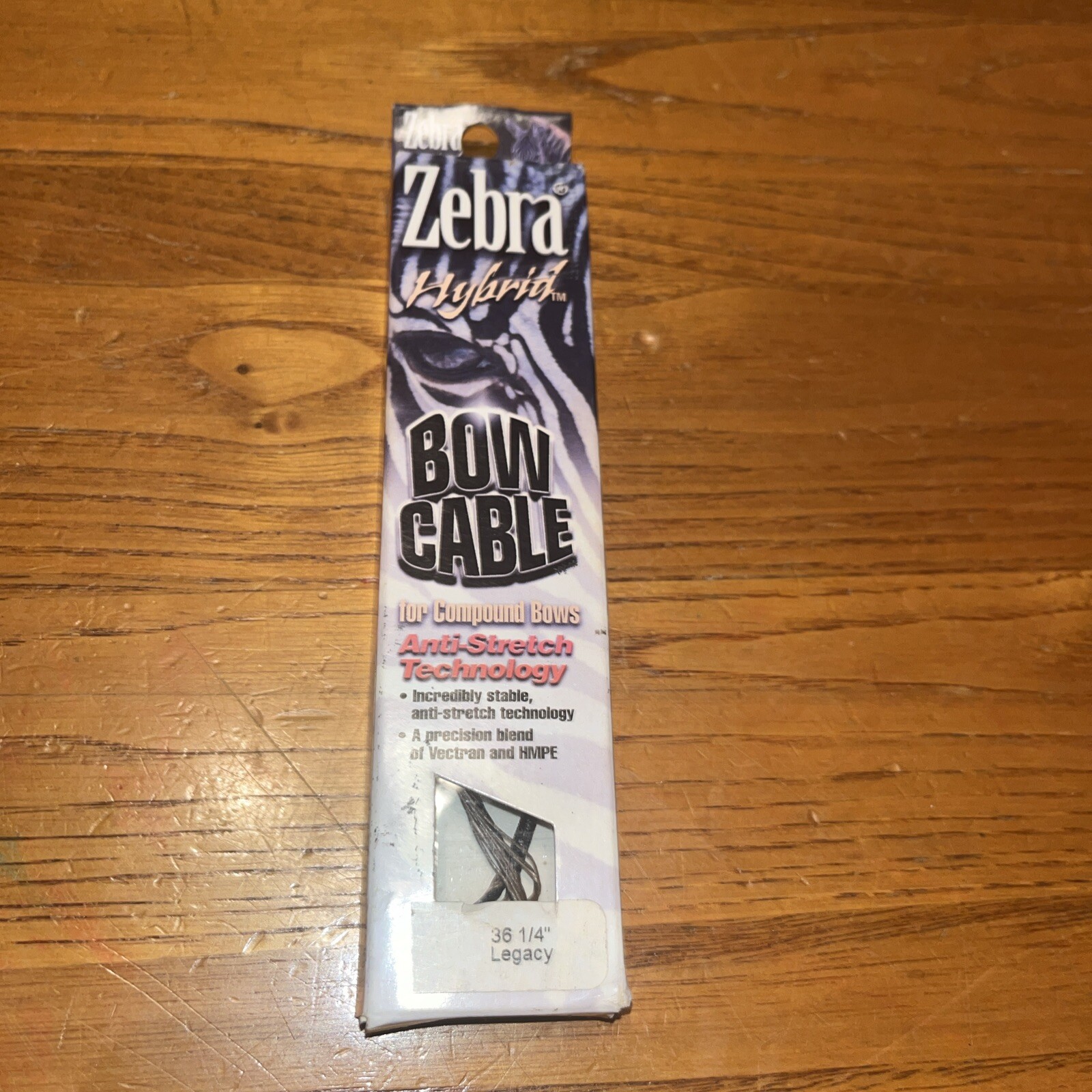 Zebra Hybrid Bow Cable 36 1/4" Legacy Tan/ Black
