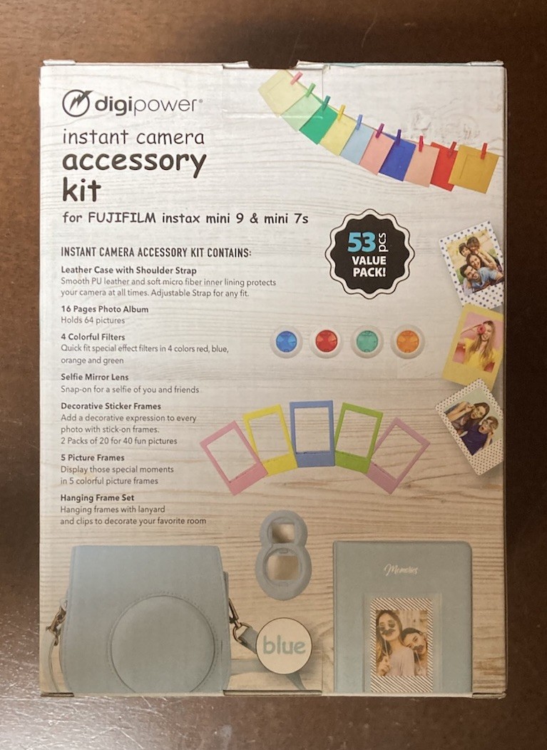 BRAND NEW- INSTANT CAMERA ACCESSORY KIT! VALUE PACK 53 pieces