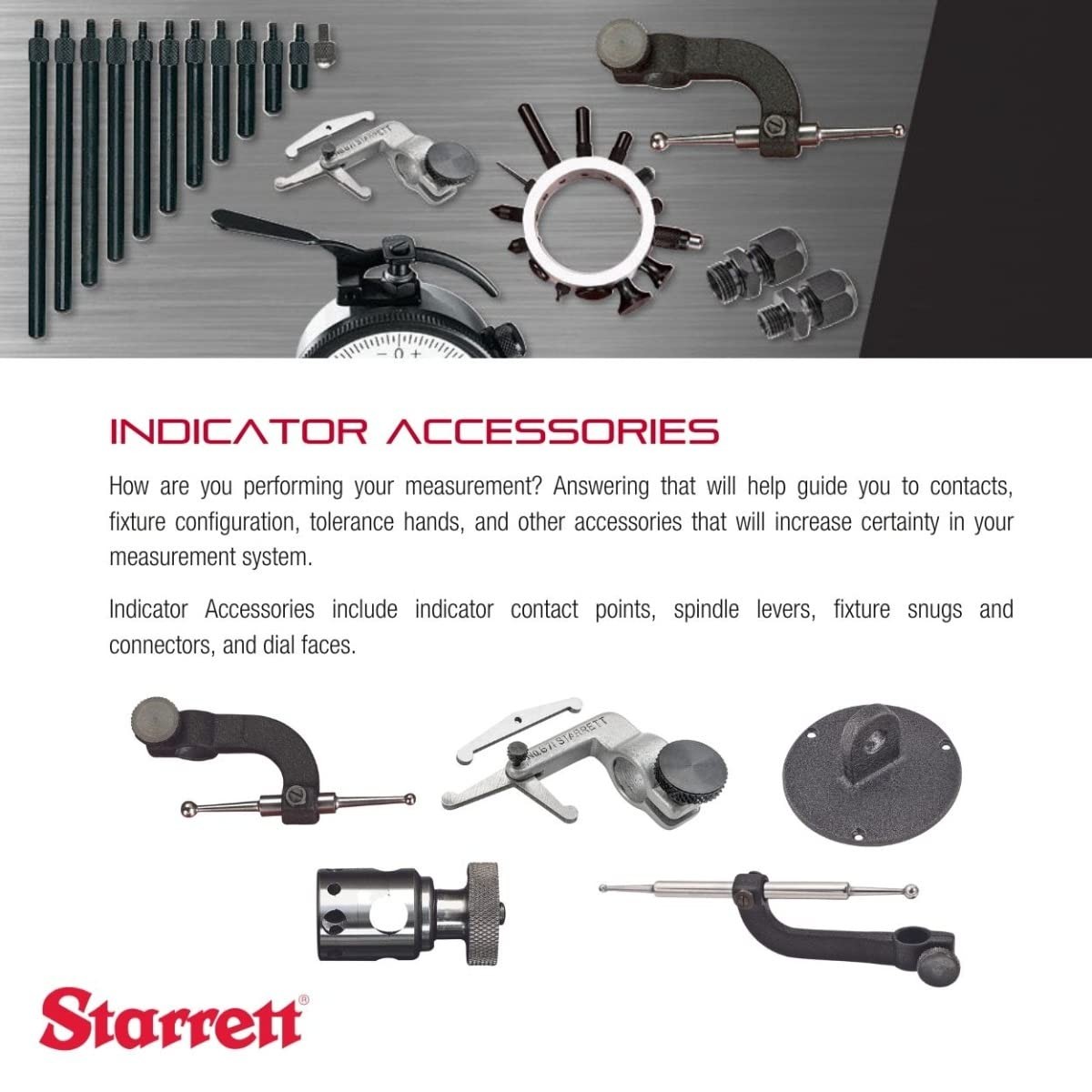 Starrett Split Bushing for Dial Metric Indicators - Quick and Multicoloured