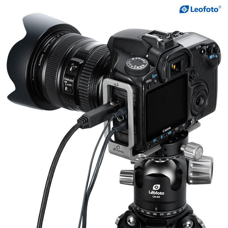 Leofoto UL-01T Universal Titanium L plate For Camera / ARCA