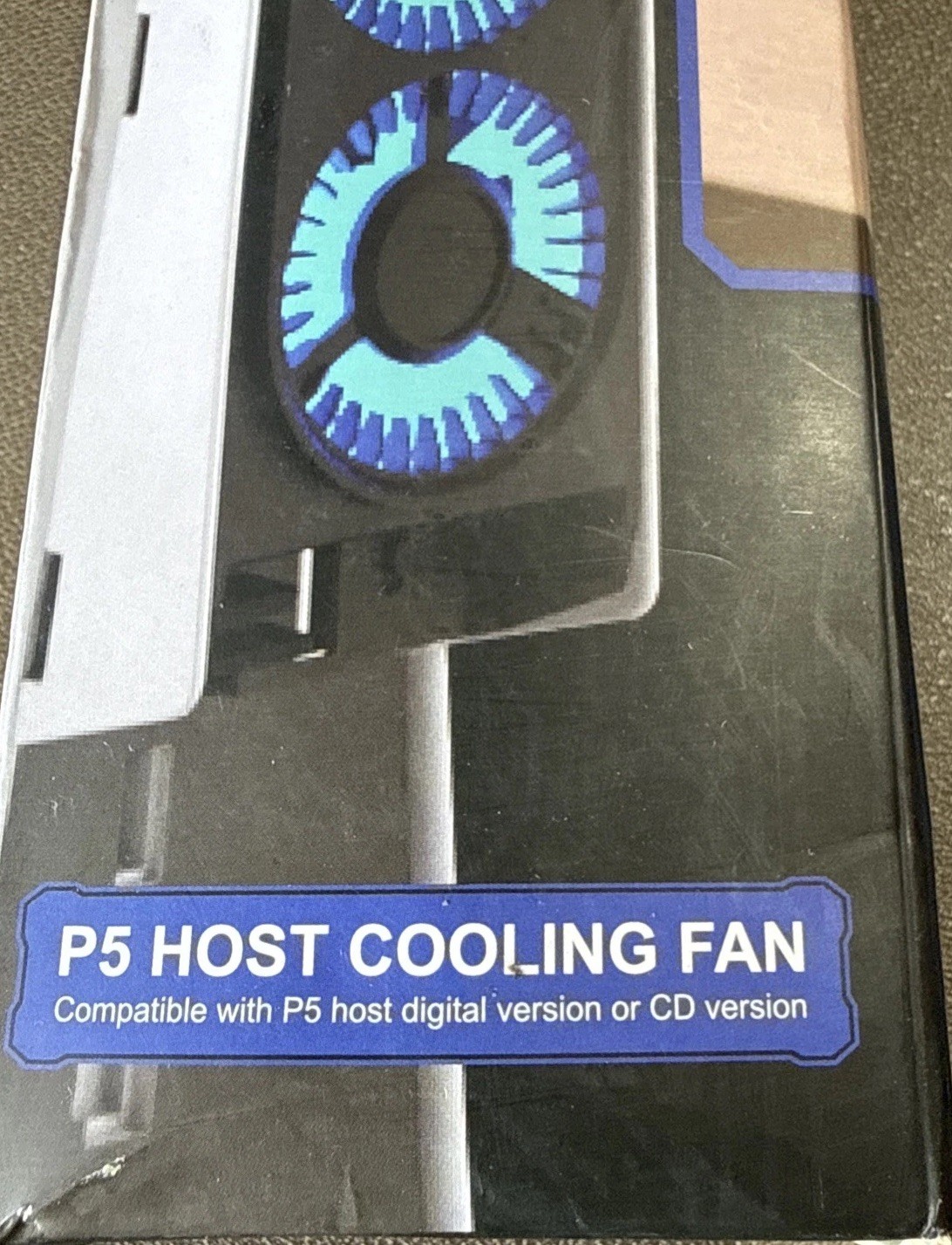 PS5 Cooling Fan with Led Light,Quiet Efficient Cooling