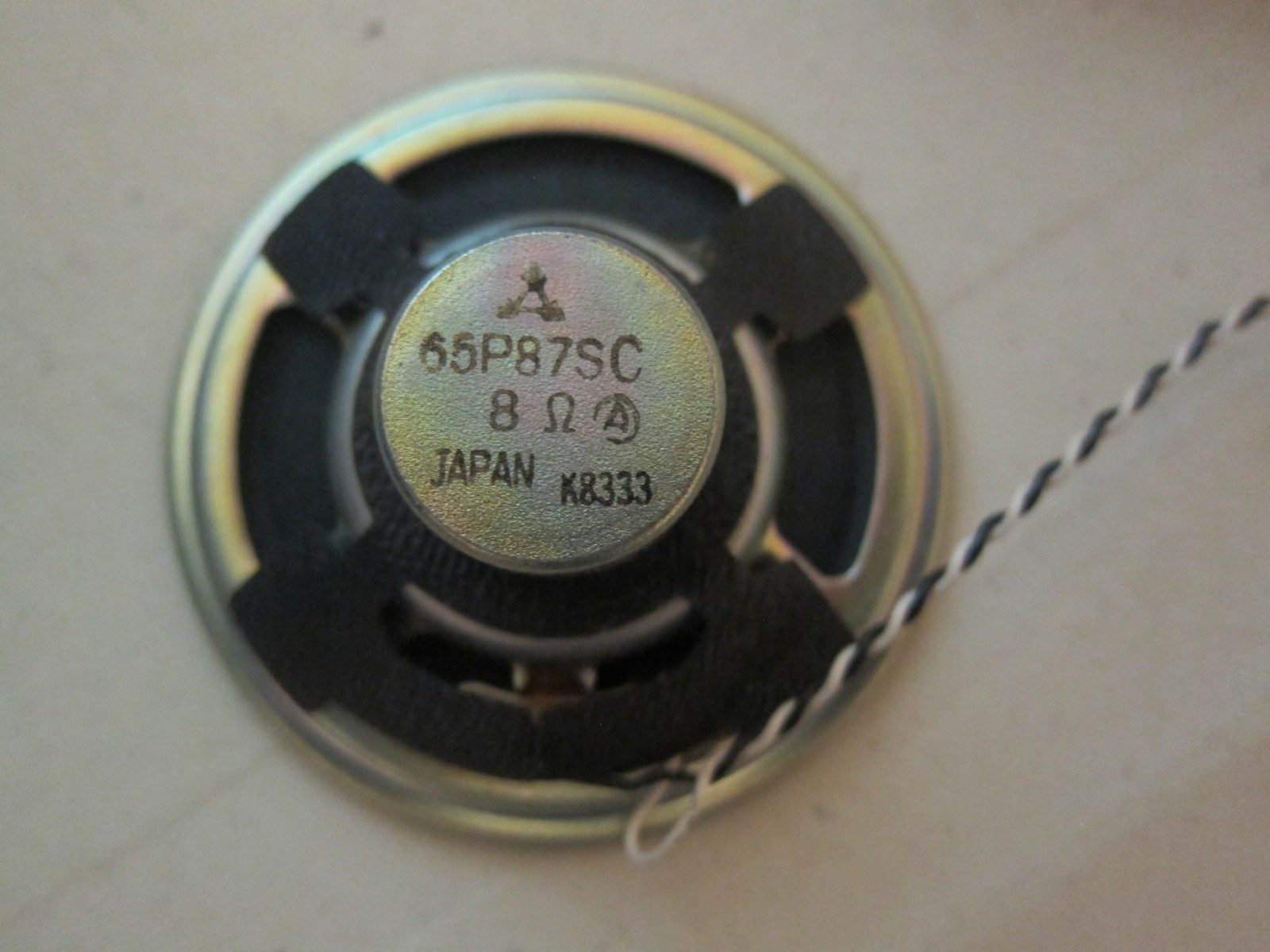 Japan speaker for walkman RQ-332S 0.5W 8 ohm 65p87sc