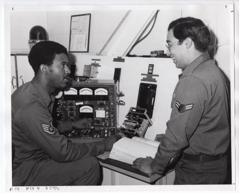 1979 USAF 381st Strategic Missile Maintenance Competes in Olympics Arena Photo