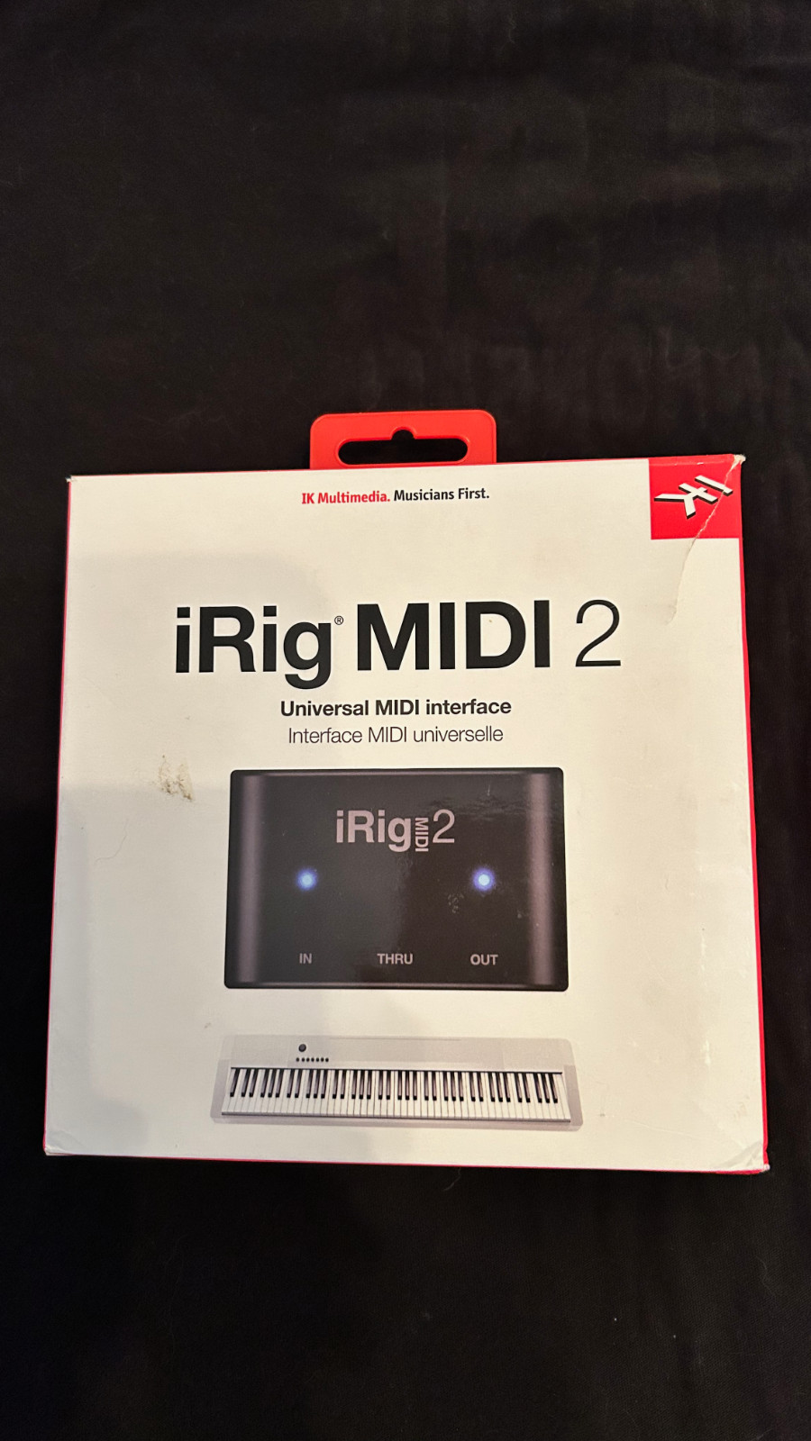 IK Multimedia iRig MIDI 2 Universal MIDI Interface for iOS Devices