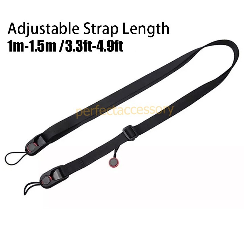 Camera Shoulder Strap Quick Release Buckles Adjustable DSRL SLR TLR Neck Strap