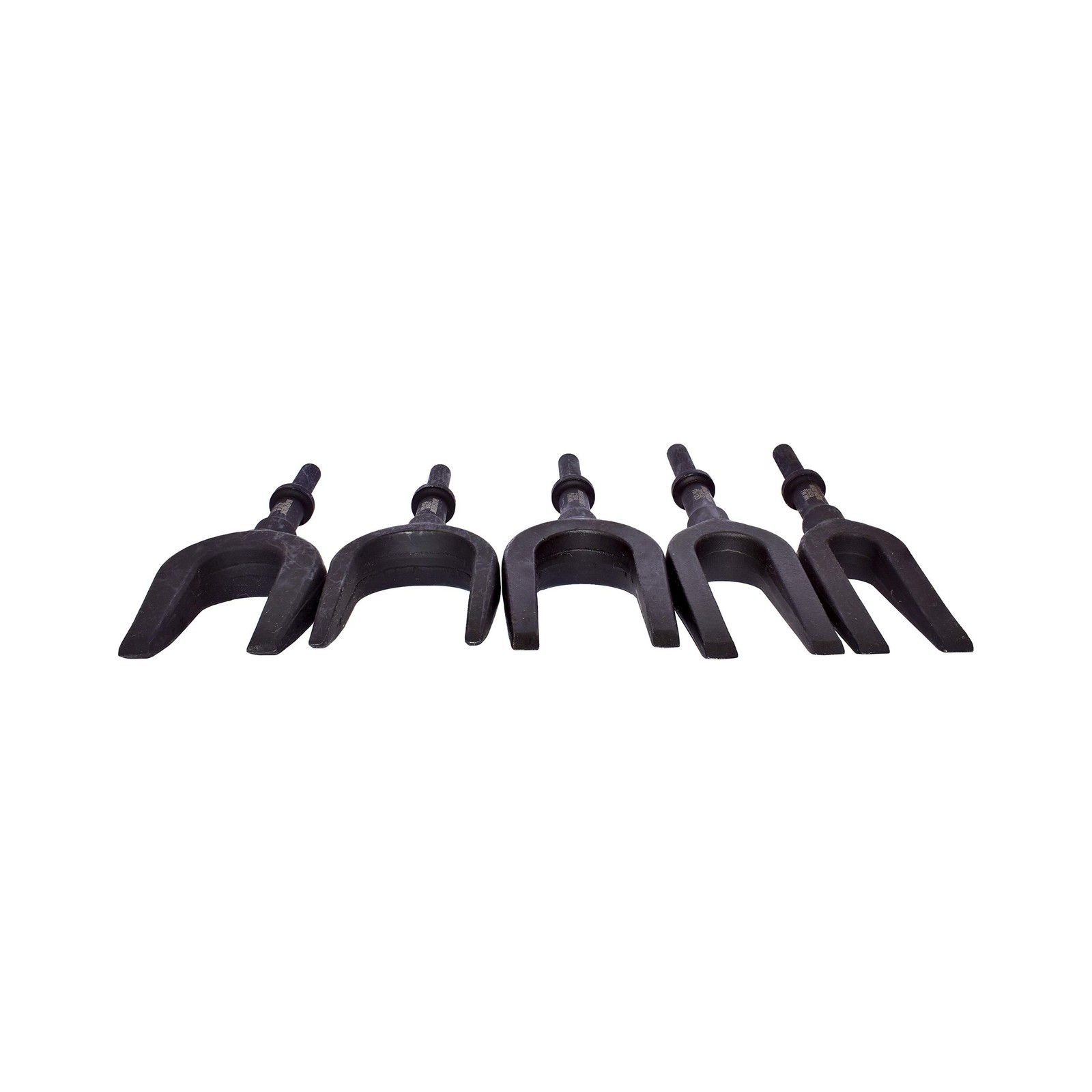 Mayhew Tools 31940 Pneumatic Separating Fork, 5-Piece Set, Black Oxide Finish